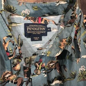 Pendleton Men's Multicolor Western Print Shirt